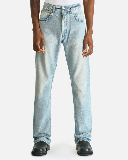 Enfants Riches Deprimes Men's Jeans Classic Flare Leg Jean in Dirty Blue