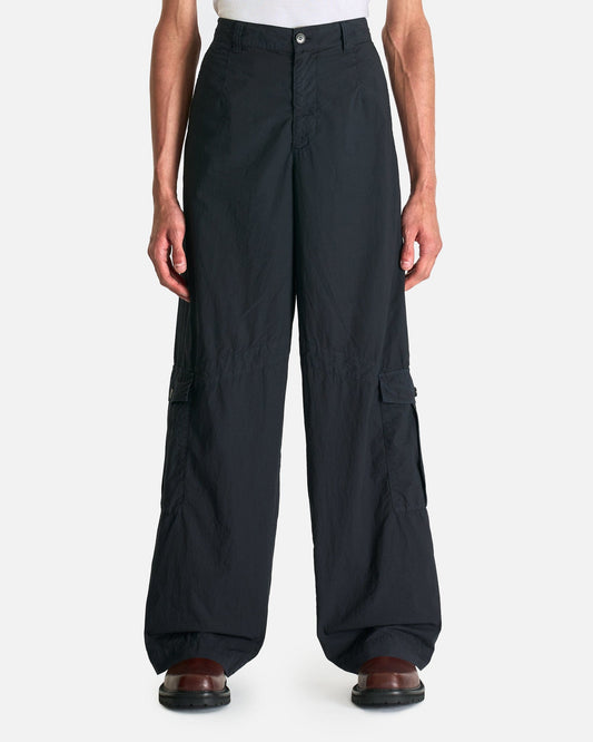 Dries Van Noten Men's Pants Paxford Tris GD Pants in Navy