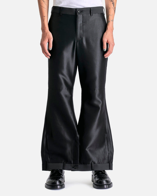 Comme des Garcons HOMME PLUS Men's Pants Upside Down Pants in Black
