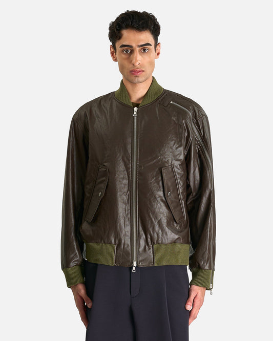 Dries Van Noten Men's Jackets Vilmory Jacket in Khaki