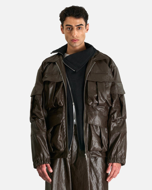 Dries Van Noten Men's Jackets Vow Bis Jacket in Khaki